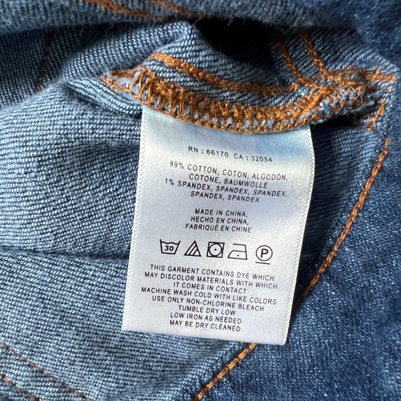 Anthropologie Pilcro & The Letterpress High-Rise Cropped Wide-Leg Jeans Size 27 - Picture 3 of 9